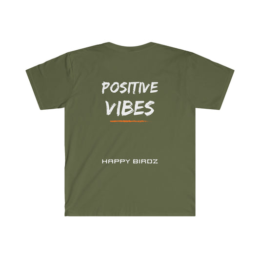 Positive Vibes Euro Fit Unisex Softstyle T-Shirt